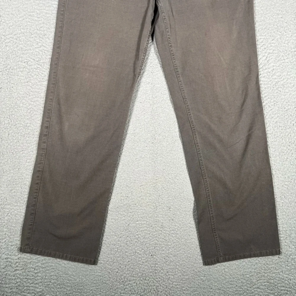 The North Face Pants Mens 34x31 Gray Ripstop Outdoor Workwear Casual Preppy Logo